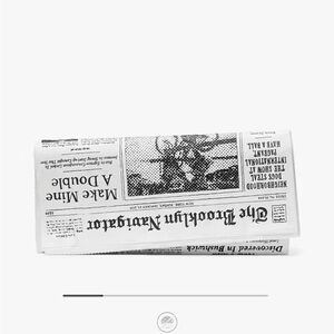 Kate Spade Newspaper Clutch